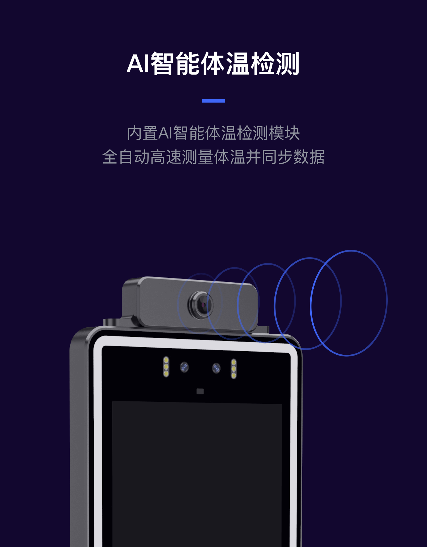 AI智能体温检测